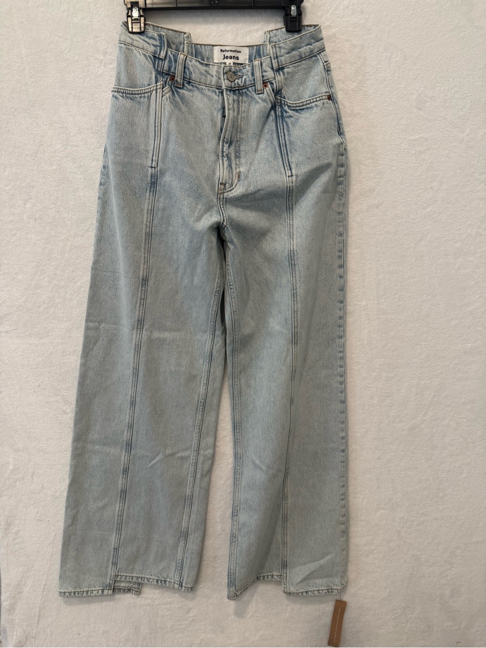 Reformation Cary high rise slouchy wide leg jeans - Women’s Jeans